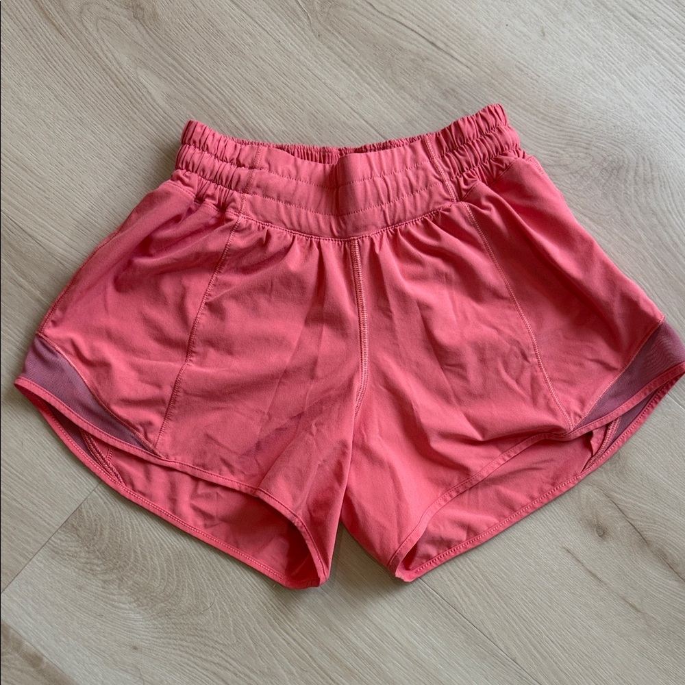 Lululemon Athletica Pink Athletic Shorts